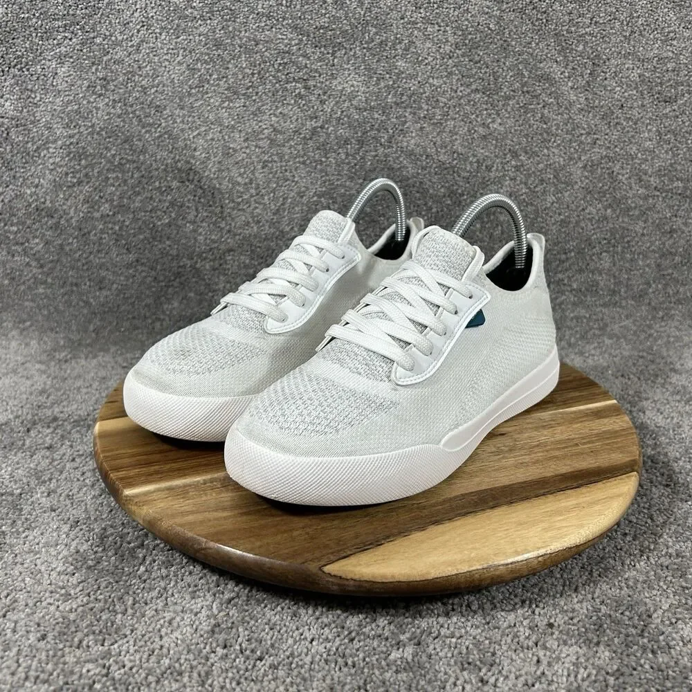 Vessi Weekend Classic Women’s Size 8 Marble White Casual Athletic Shoes Used